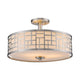 Z-Lite - Elea Semi Flush Mount - Lights Canada