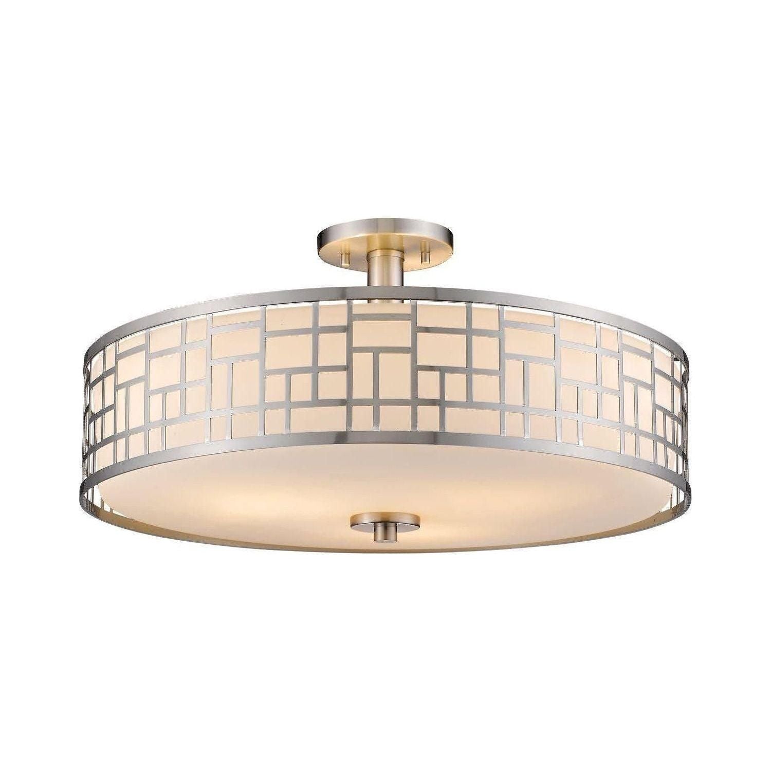 Z-Lite - Elea Semi Flush Mount - Lights Canada