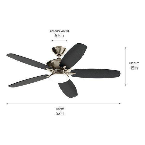 Kichler - Kichler 52 Inch Renew Designer Fan LED - Lights Canada