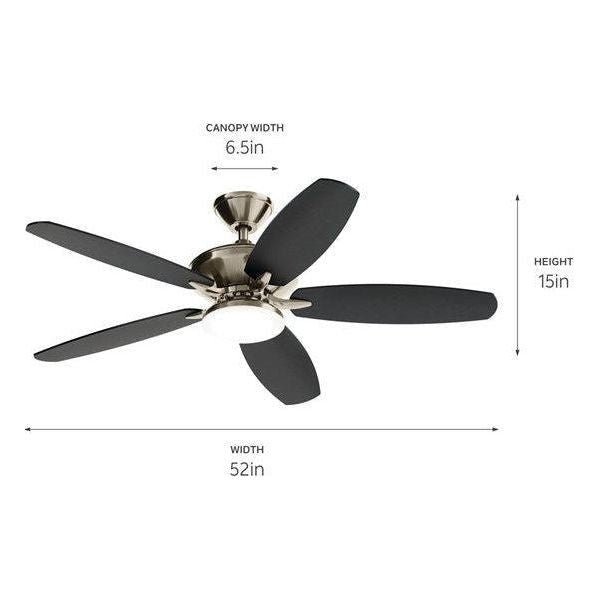 Kichler - Kichler 52 Inch Renew Designer Fan LED - Lights Canada