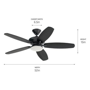 Kichler - Kichler 52 Inch Renew Designer Fan LED - Lights Canada