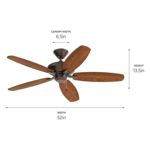 Kichler - Kichler 52 Inch Renew Patio Fan - Lights Canada