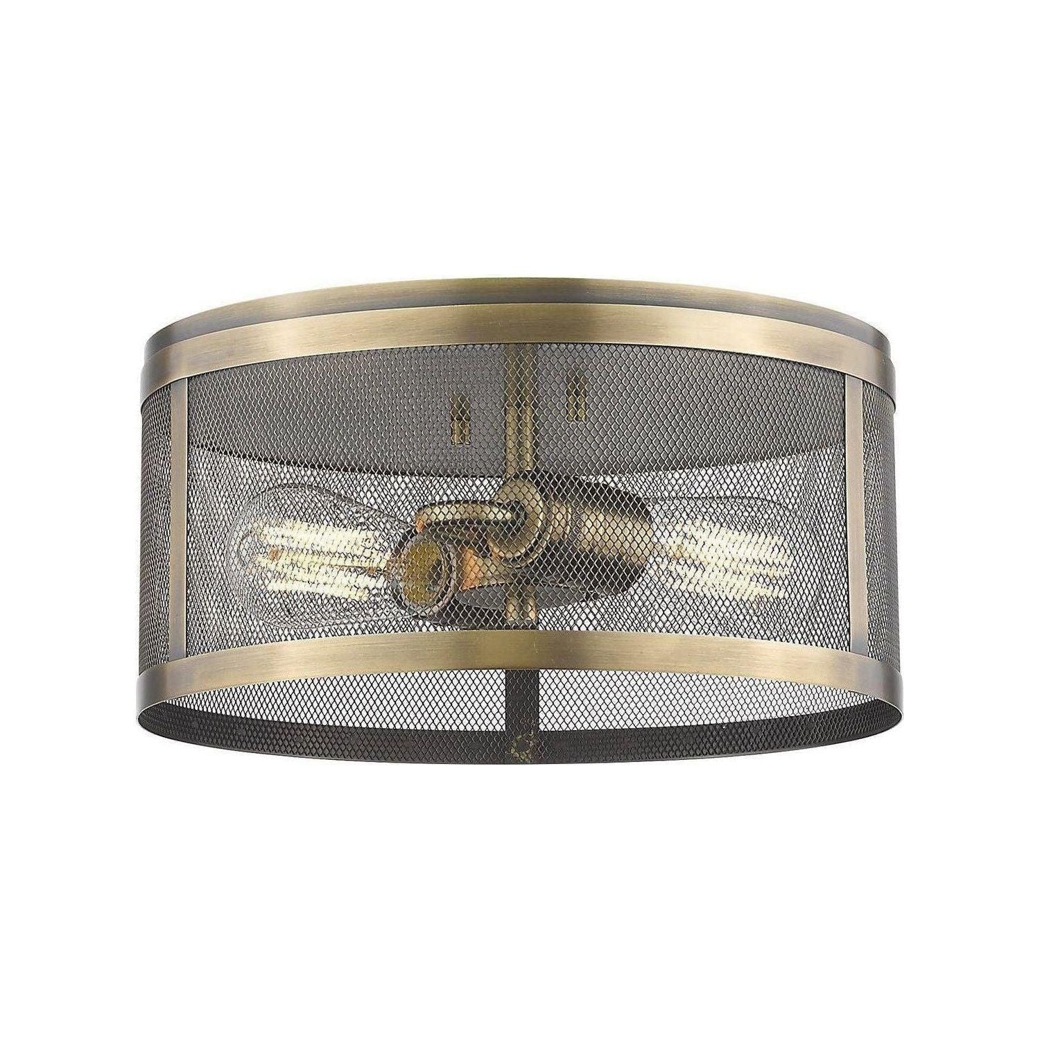 Z-Lite - Meshsmith Flush Mount - Lights Canada