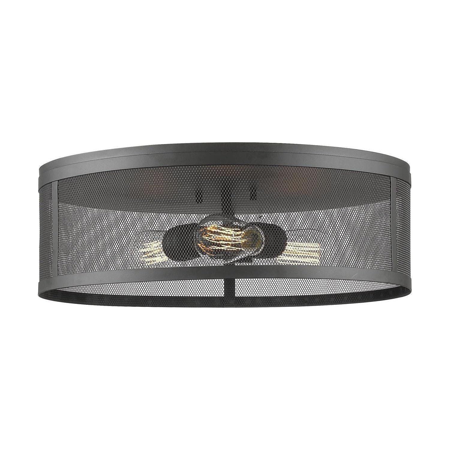 Z-Lite - Meshsmith Flush Mount - Lights Canada