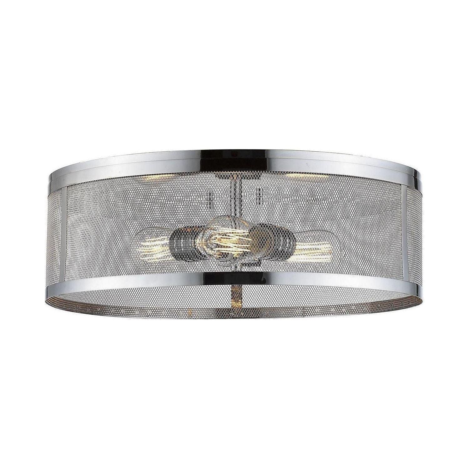 Z-Lite - Meshsmith Flush Mount - Lights Canada