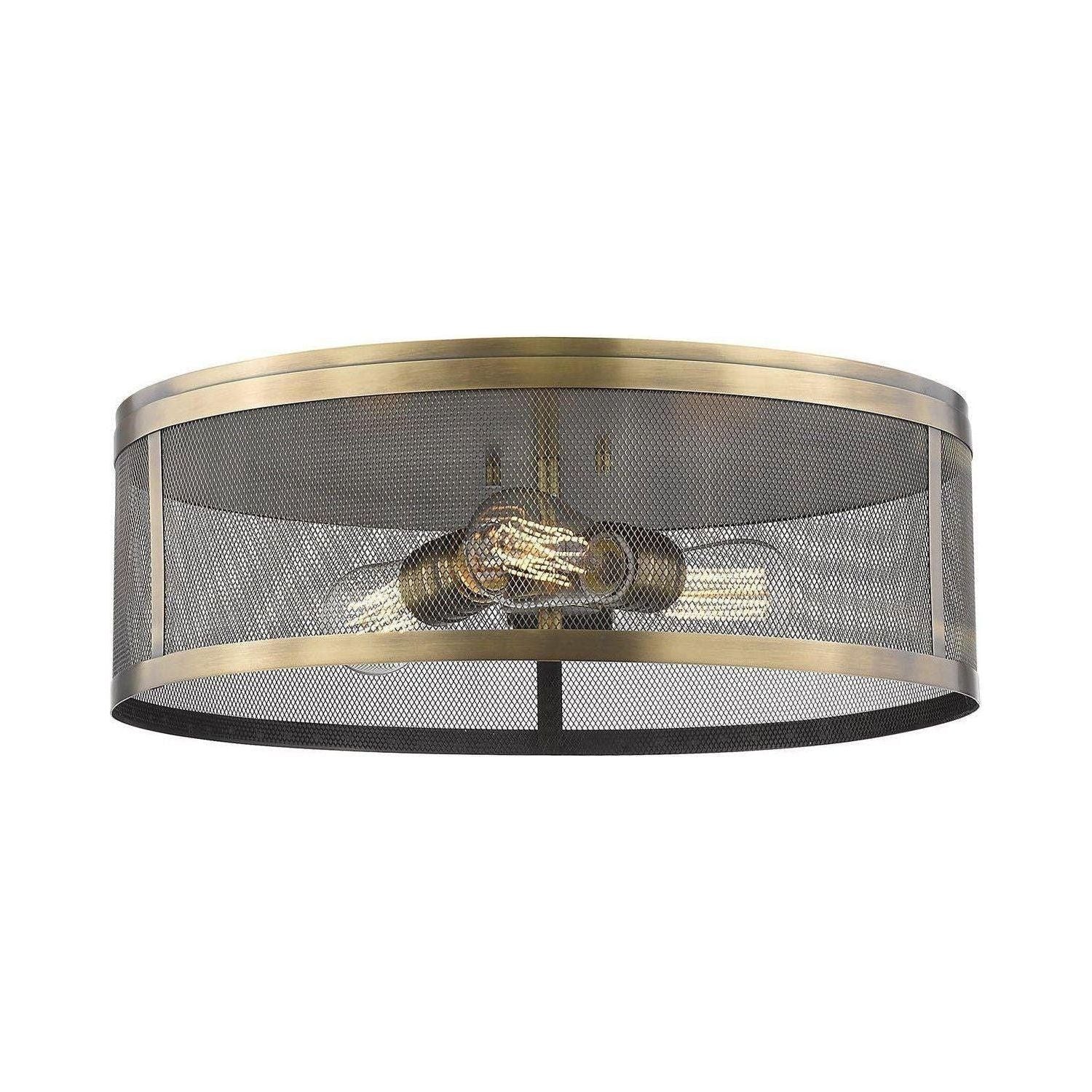Z-Lite - Meshsmith Flush Mount - Lights Canada