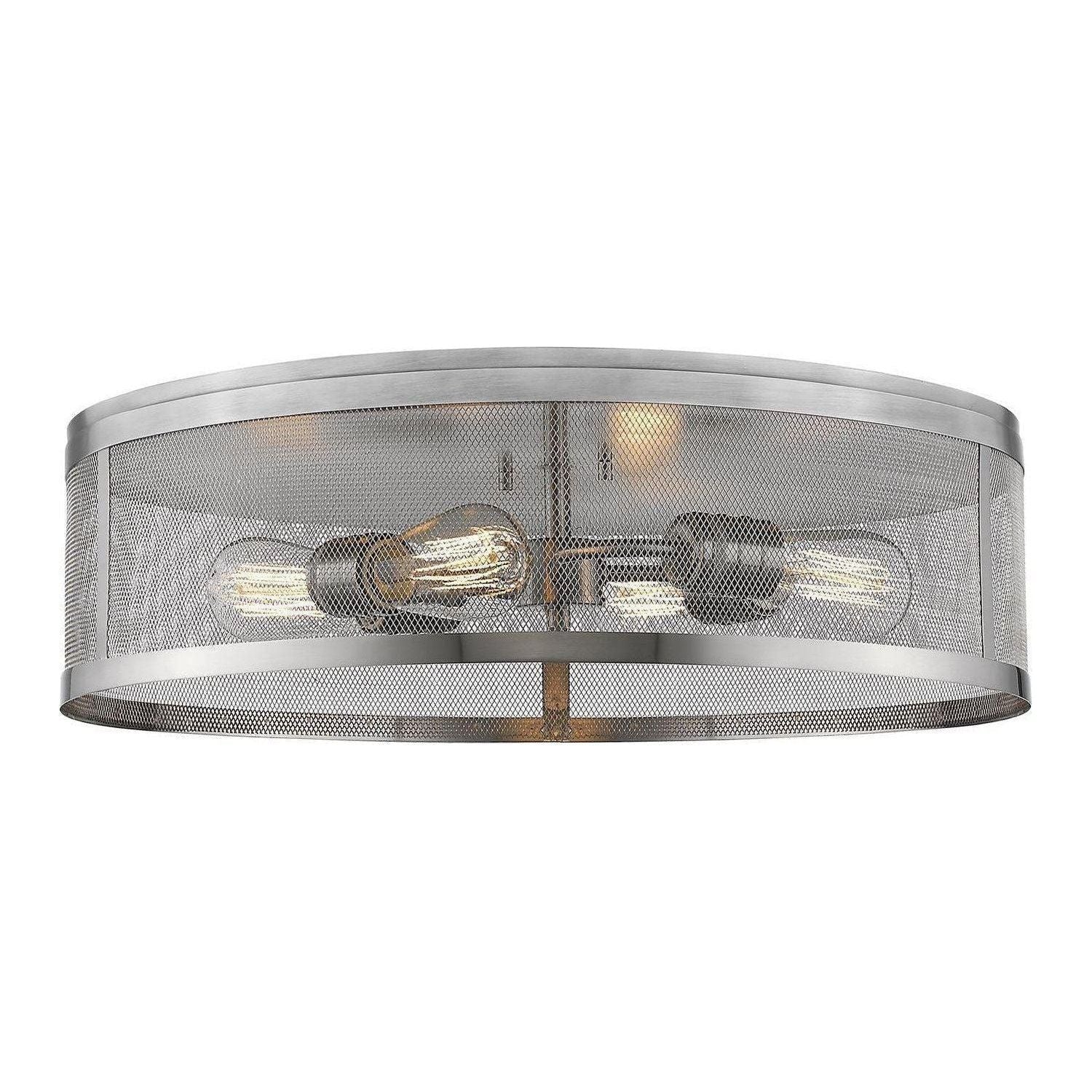 Z-Lite - Meshsmith Flush Mount - Lights Canada