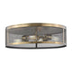 Z-Lite - Meshsmith Flush Mount - Lights Canada