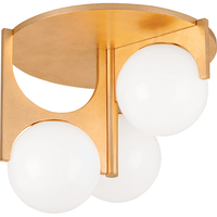 Corbett Eiko 3 Light Flush Mount