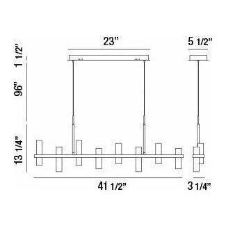 Eurofase - Netto Chandelier - Lights Canada