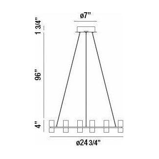 Eurofase - Netto Chandelier - Lights Canada