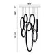 Eurofase - Scoppia Chandelier - Lights Canada