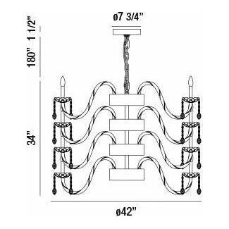 Eurofase - Ferrero Chandelier - Lights Canada