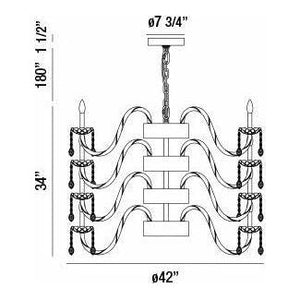 Eurofase - Ferrero Chandelier - Lights Canada