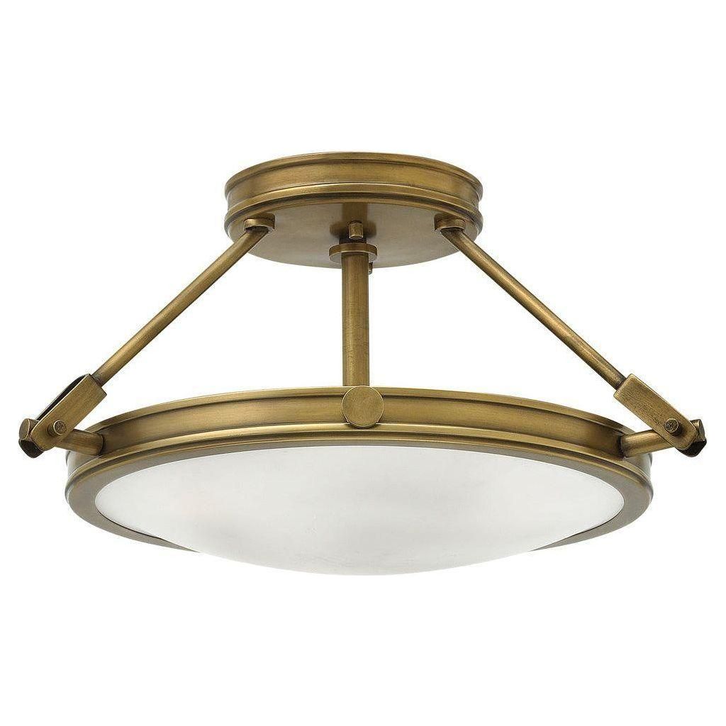 Hinkley - Collier Small LED Semi-Flush Mount - Lights Canada