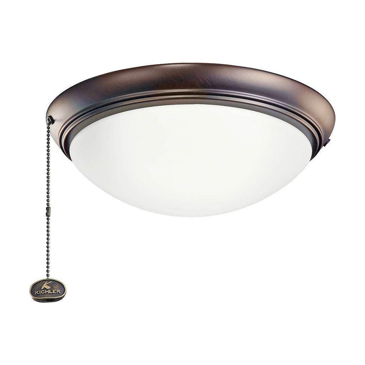 Kichler - LED Low-Profile 11.5" Fan Light Kit - Lights Canada