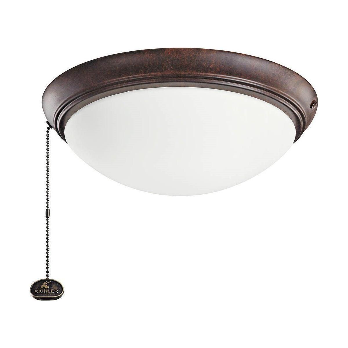 Kichler - LED Low-Profile 11.5" Fan Light Kit - Lights Canada