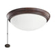 Kichler - LED Low-Profile 11.5" Fan Light Kit - Lights Canada