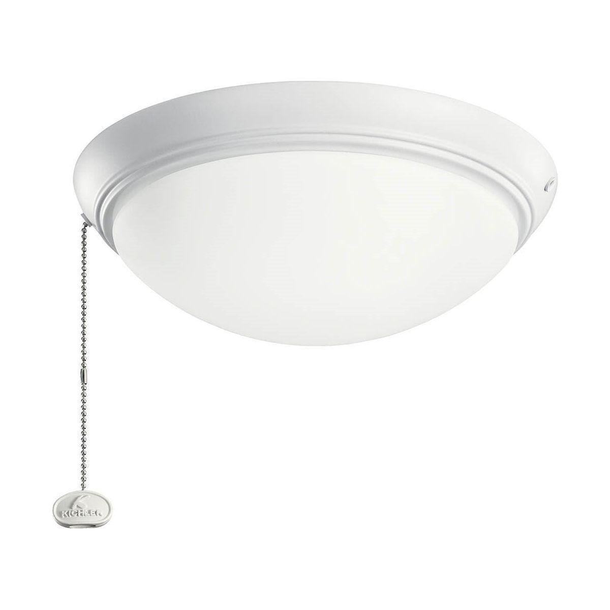 Kichler - LED Low-Profile 11.5" Fan Light Kit - Lights Canada