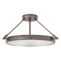 Collier Medium LED Semi-Flush Mount