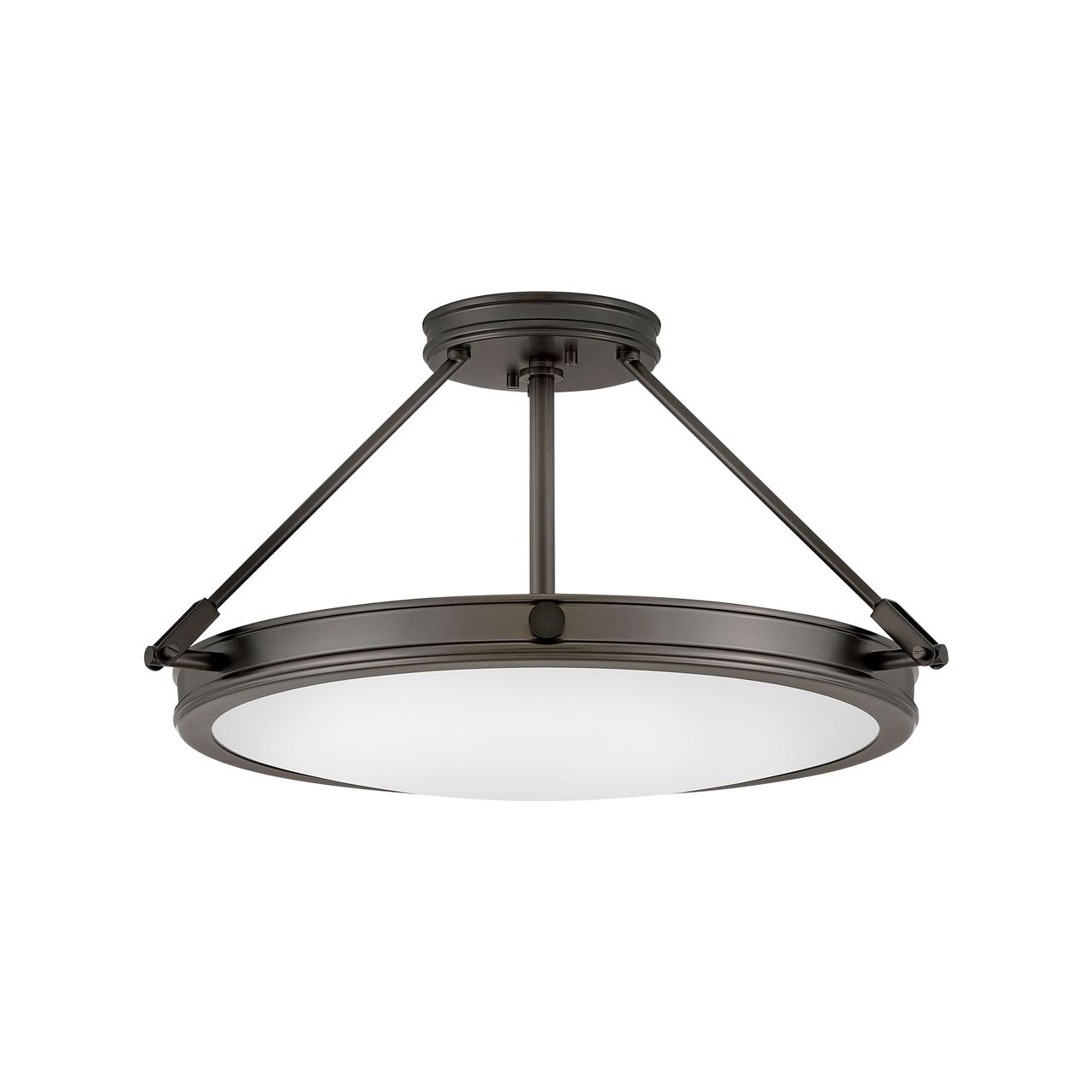 Hinkley - Collier Medium Semi-Flush Mount - Lights Canada