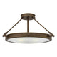 Hinkley - Collier Medium LED Semi-Flush Mount - Lights Canada