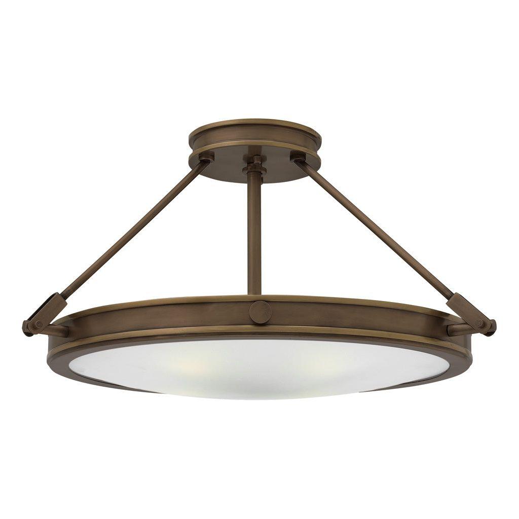 Hinkley - Collier Medium Semi-Flush Mount - Lights Canada