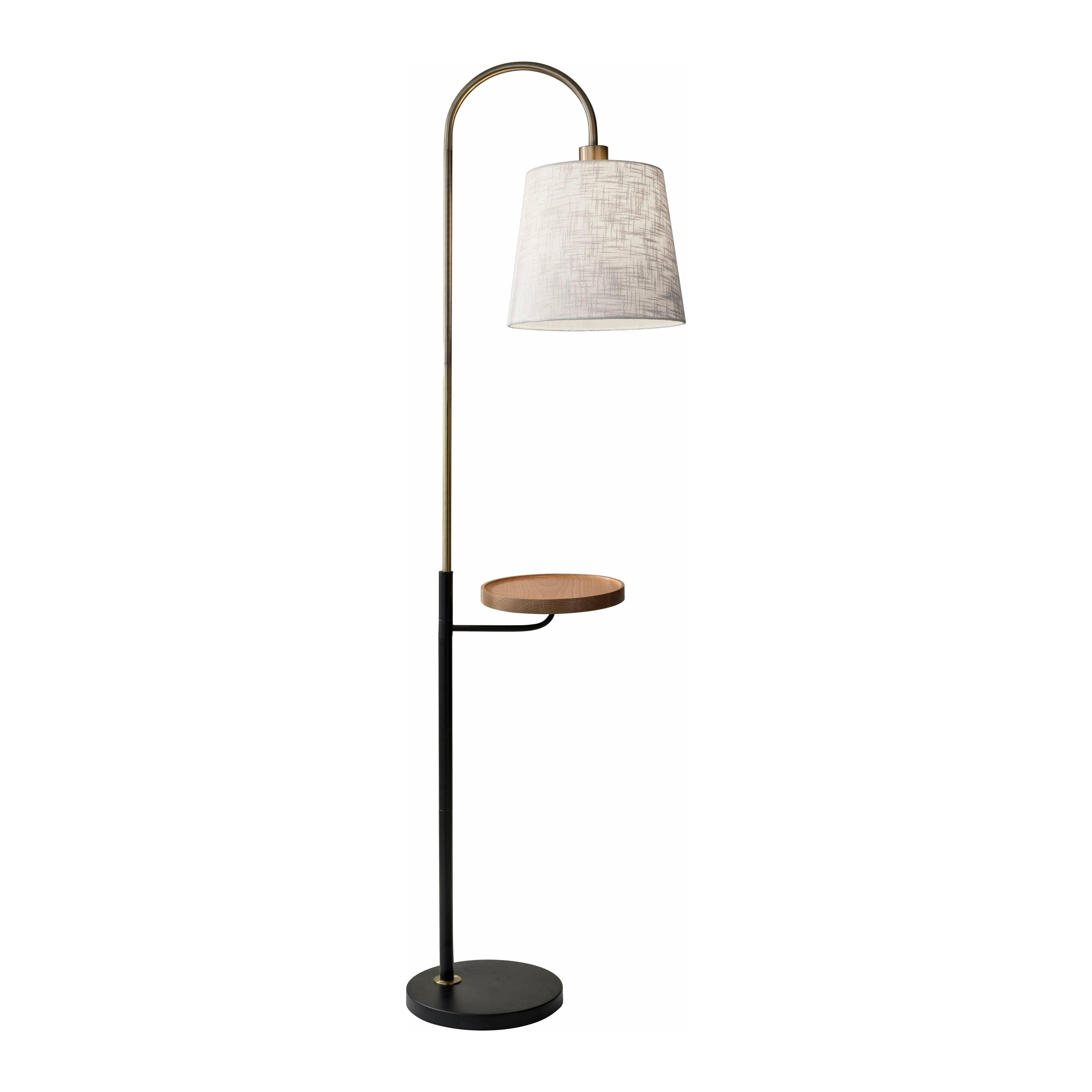 Adesso - Jeffrey Floor Lamp - Lights Canada