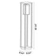 Eurofase - Led bollard Landscape Lighting - Lights Canada