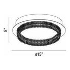 Eurofase - Sassi Flush Mount - Lights Canada