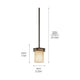 Kichler - Hendrik Mini Pendant - Lights Canada