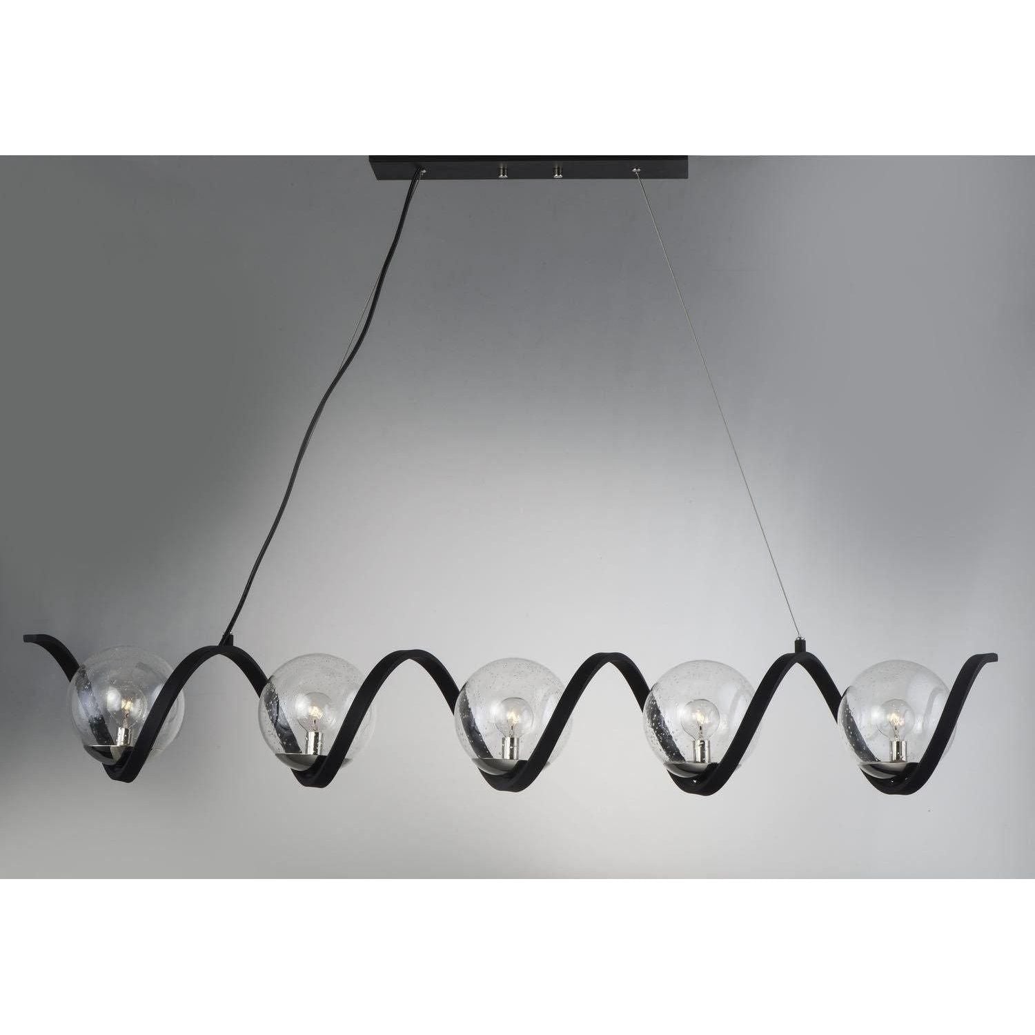 Maxim Lighting - Curlicue Linear Suspension - Lights Canada