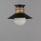 Admiralty 1-Light Outdoor Flush Mount