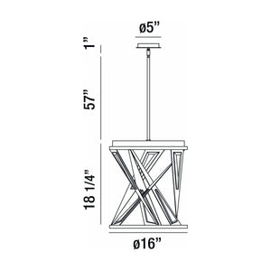 Eurofase - Sarise Chandelier - Lights Canada