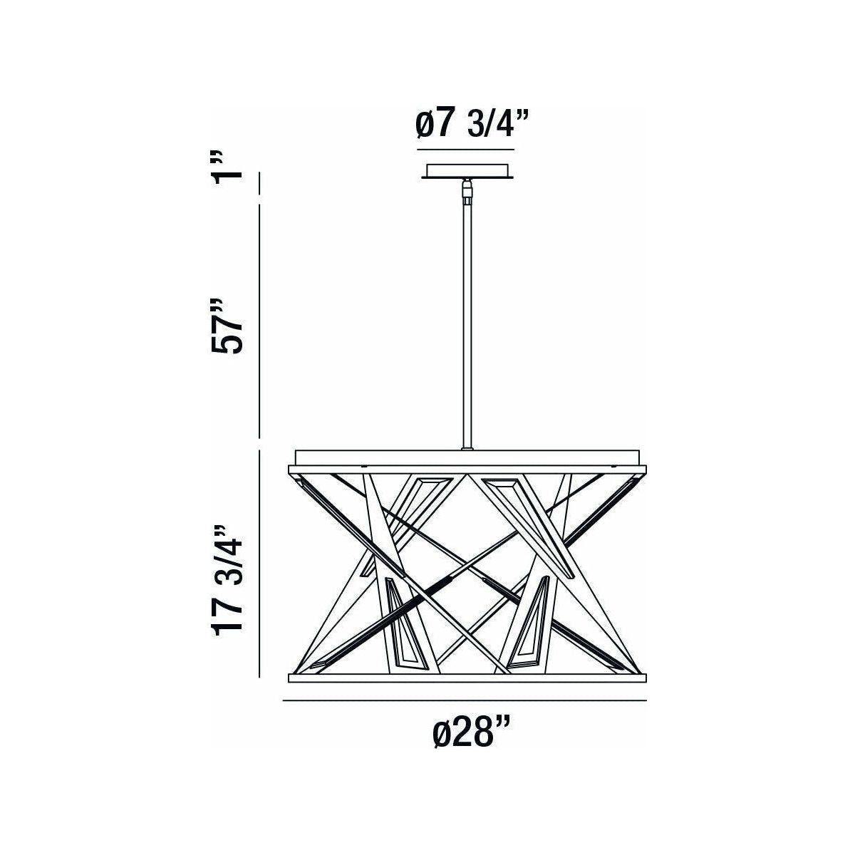 Eurofase - Sarise Chandelier - Lights Canada