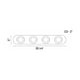 Eurofase - Balewood Vanity Light - Lights Canada