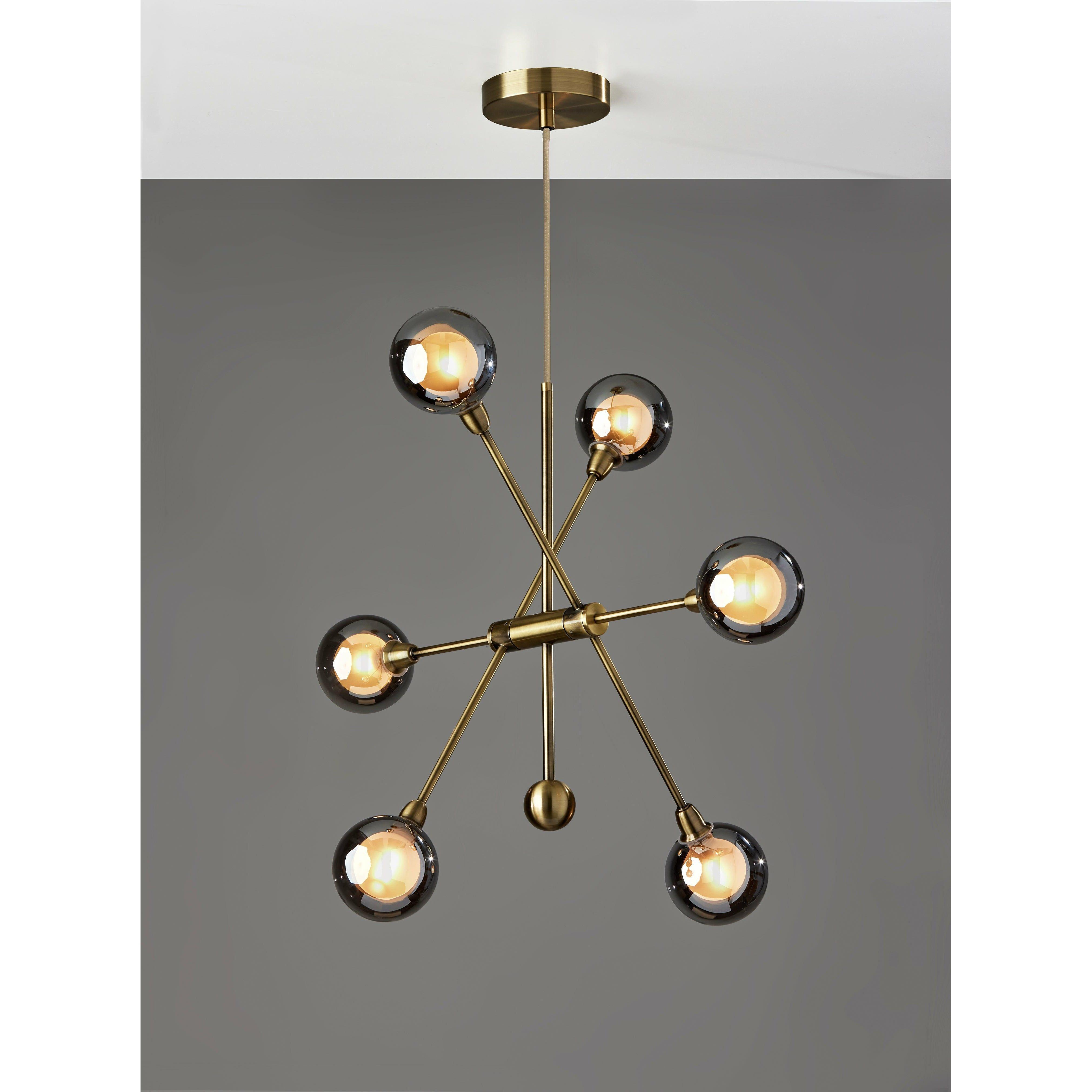 Adesso - Starling Chandelier - Lights Canada