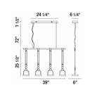Eurofase - Lappin Chandelier - Lights Canada