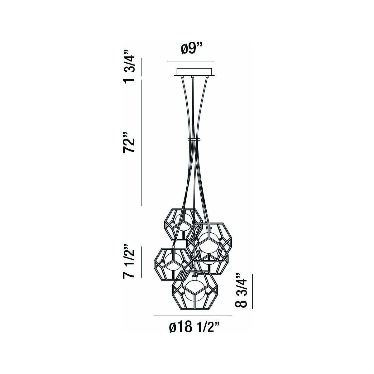 Eurofase - Norway Chandelier - Lights Canada