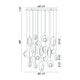 Eurofase - Arlington Chandelier - Lights Canada