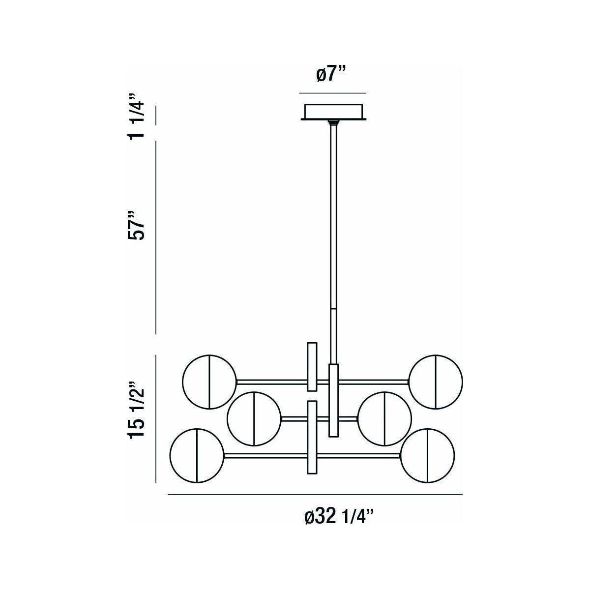 Eurofase - Fairmount Chandelier - Lights Canada