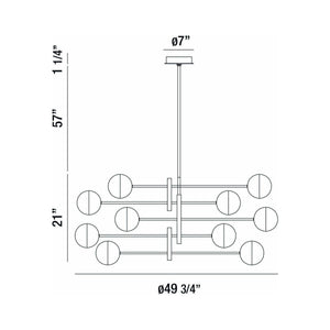 Eurofase - Fairmount Chandelier - Lights Canada