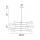 Eurofase - Fairmount Chandelier - Lights Canada
