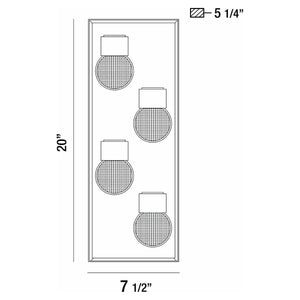 Eurofase - Gibson Outdoor Wall Light - Lights Canada