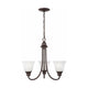 Generation Lighting - Windgate 3-Light Chandelier (with Bulbs) - Lights Canada