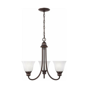 Generation Lighting - Windgate 3-Light Chandelier (with Bulbs) - Lights Canada