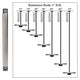 Kichler - Dual Threaded 18" Down Rod - Lights Canada