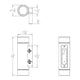 WAC Lighting - Estrella LED 6.5" Indoor/Outdoor 12V Wall Cylinder - Lights Canada
