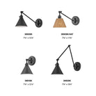 Hinkley - Arti Small Single Light Sconce - Lights Canada