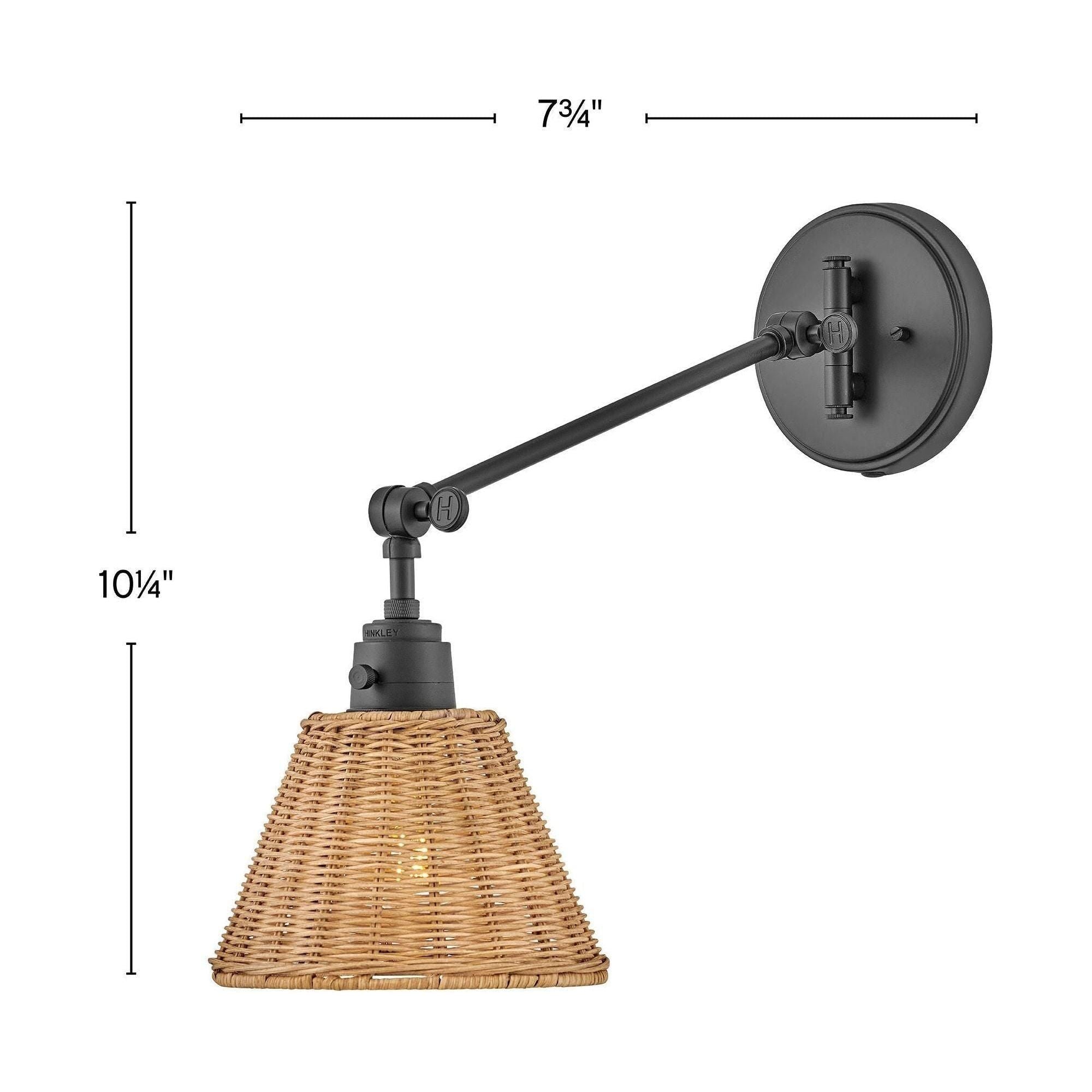 Hinkley - Arti Small Single Light Sconce - Lights Canada